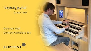 Gert van Hoef plays Joyfull joyfull [upl. by Myriam141]