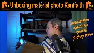 Unboxing du matériel photo Kentfaith 5 [upl. by Uel]