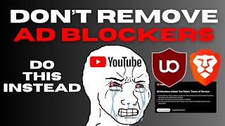 Dont Remove Your Ad Blocker Do This Instead on YouTube [upl. by Markowitz]