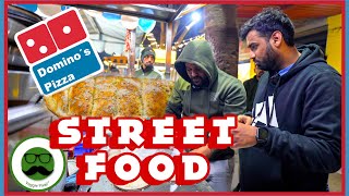 Dominos ki Job Quit Karke Selling Street Food Pizza in Agra  Veggie Paaji [upl. by Kumler]