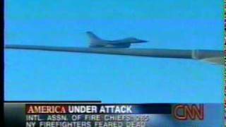 911 News Coverage 630 PM Fighter Jets Escort Airforce One [upl. by Gurtner832]