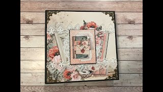 MINTAY LOVE LETTERS PROJECT SHARE USING FLOWERS FOR YOU TUTORIAL SHELLIE GEIGLE JS HOBBIES [upl. by Anaeerb]