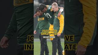 Jordan Love Injury Update  QB Backup Plan Packers JordanLove [upl. by Jamima802]