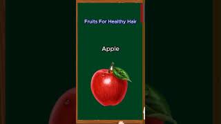 Best Fruits For Healthy Hair  English Vocabulary  eschoolenglish1 [upl. by Loris450]