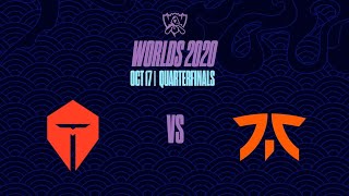 TH TES vs FNC  Quarterfinals  2020 World Championship [upl. by Aicilev38]