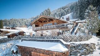 Die Bärenhütte  LuxusJagdhütte und prachtvolles Chalet in Jochberg Kitzbühel [upl. by Jalbert]