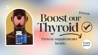 Thyroid Health Boost Supplements That Actually Lower Antibodies  Hypothyroidism  Thyroid [upl. by Katonah]