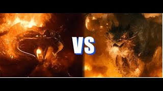 SMAUG VS BALROG The ULTIMATE battle of fire [upl. by Debbra98]