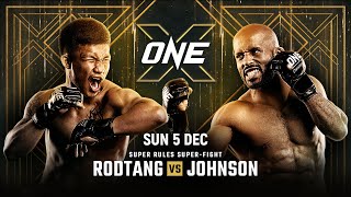 Rodtang vs Demetrious Johnson  Special Rules SUPERFIGHT [upl. by Oflodor]