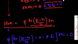 Fermi Dirac distribution  a simple derivation Part 2 [upl. by Cindi]