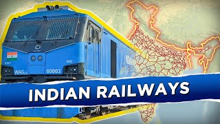 The Great Indian Railways Worlds Most Complex Rail System [upl. by Breh]