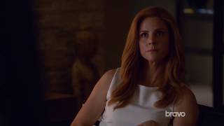 Suits S05E11  Donna announcing Harvey that shes going back to him [upl. by Aihsoj997]