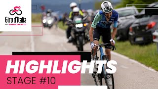 Giro dItalia 2024  Stage 10 Highlights [upl. by Eneleh]