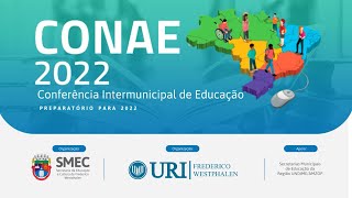 Apresentação das discussões dos Eixos da CONAE 2022  Etapa Intermunicipal [upl. by Dranrev]