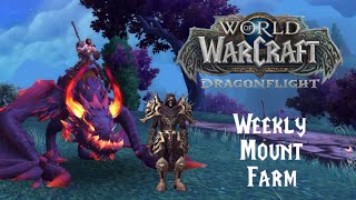 World Of Warcraft Weekly Mount Farm S2  E15 [upl. by Fabria]