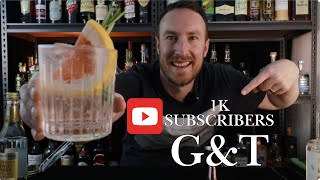 Steve The Bartenders Gin amp Tonic  Episode 47 [upl. by Yrevi]