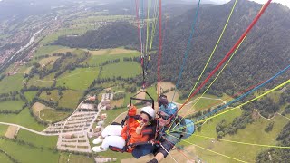 Mamatha Paragliding  Lenggries Brauneck Bergbahn [upl. by Westberg]