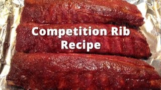 Competition Rib Recipe  HowToBBQRight Baby Back Rib Method [upl. by Nnagrom]