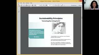 Integral Education and Sustainability by Preeti Mahurkar [upl. by Ahsienel]