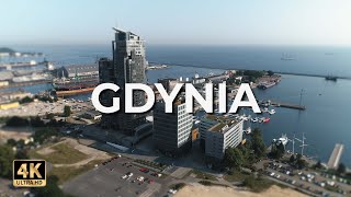 Gdynia z drona  Cinematic  LECE W MIASTO™ 4k [upl. by Ahsiat]