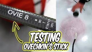 CCM sent me Ovechkins stick and I used it in a game [upl. by Adamis]