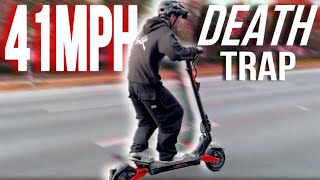 This ELECTRIC SCOOTER Is FASTER Than an EBIKE [upl. by Edmon]