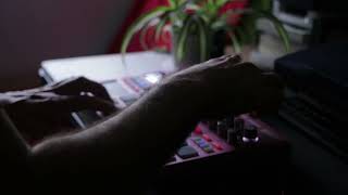 Korg Electribe Sampler 2  Dawless Jam Ambient amp Down Tempo Music Improvisation [upl. by Mcgee]