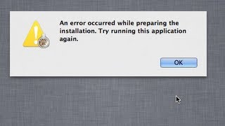 Mac OS X or macOS Install fails without a descriptive error [upl. by Montanez]