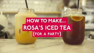 How to make Rosas Thai Iced Tea [upl. by Siesser]