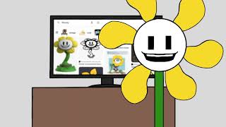 Flowey the fanundertale floweytheflower comedy [upl. by Notliw]