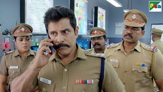 पुलिस ने रखा रावण पर नज़र  Saamy2  Vikram Keerthy Suresh [upl. by Ibob]