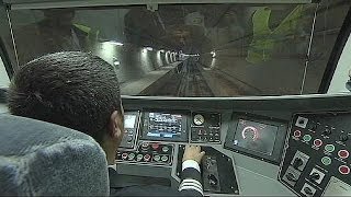 Europe and Asia joined by Marmaray tunnel under the Bosphorus Strait [upl. by Edieh]