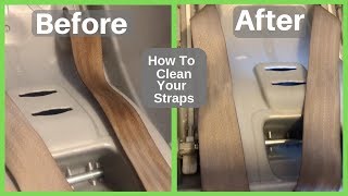 How To Clean Your Car Seat Straps [upl. by Eninahpets254]