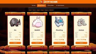 CryptoZoon 5 Hướng dẫn chơi game NFT CryptoZoon Farm quái nhận token Zoon [upl. by Tharp]