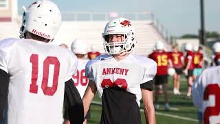 Ankeny High School Varsity Football Camp Hype Video [upl. by Nofpets]