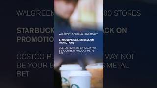 Walgreens Closing 1200 Stores True Value Bankruptcy Fewer Starbucks Promotions [upl. by Yrreg]