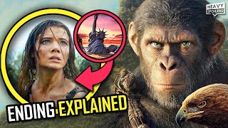 KINGDOM OF THE PLANET OF THE APES Ending Explained  End Credits Breakdown Easter Eggs amp Review [upl. by Canute847]