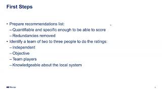 Recommendation Scoring Methodology for Counties [upl. by Retsevel822]