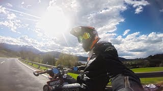 Supermoto in Austria  Krispl  KTM 640  Full Akrapovic  RAW 11 [upl. by Compton]