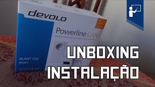 Devolo dLAN 550 duo Starter Kit Unboxing amp Instalaçao 11 [upl. by Attelliw]