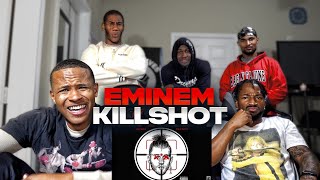 FIRST TIME HEARING EMINEM quotKILLSHOTquot [upl. by Durant792]