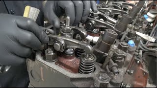 THE SECRET TO ADJUSTING VALVES ON DIESEL amp INDUSTRIAL ENGINES TAUGHT BY OLD MECHANIC [upl. by Zizaludba339]