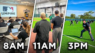 A Day In The Life At MLB Umpire School [upl. by Ativ]