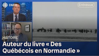 80 ans du débarquement de Normandie  entrevue avec un historien [upl. by Bala670]