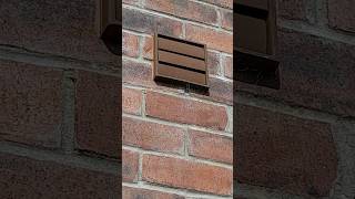 Manrose centrifugal extractor fan with shutters outside vent [upl. by Enirehtacyram]