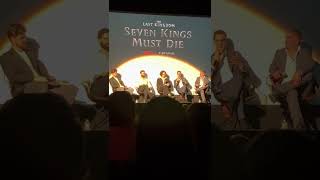 Seven Kings Must Die Cast Premiere Fro Nflx Behind The Scenes With The Cast For Chancetv 3 [upl. by Rosenberger]