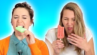 People Bite Ice Pops With Their Front Teeth [upl. by Nyrtak]