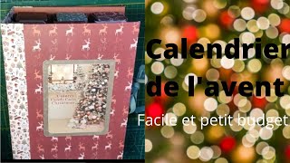 tuto calendrier de lavent facile et petit budget 100 action [upl. by Conte]