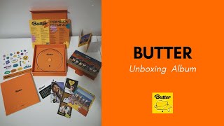 Unboxing Butter  BTS  Peach Ver [upl. by Gawen]