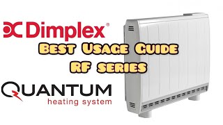 Copy Paste Heating Times Programmer Dimplex Quantum RF series [upl. by Heyman]